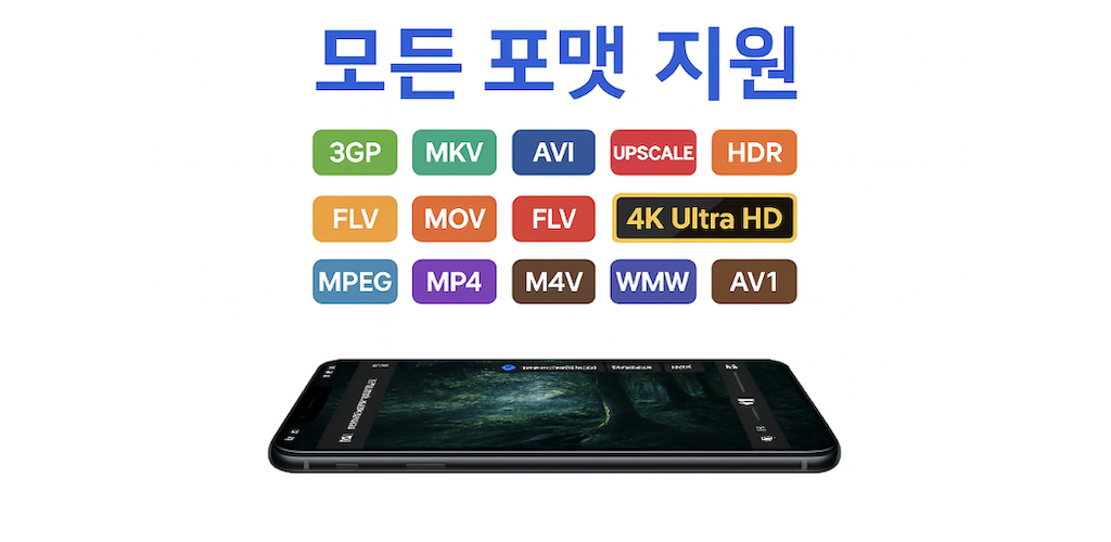 모든 포맷 지원